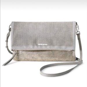Stella and Dot Slate Grey Waverly Petite Bag